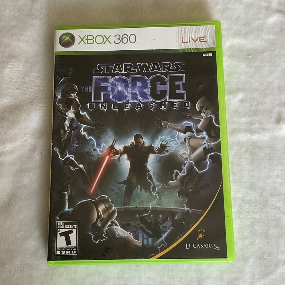 Star Wars: The Force Unleashed for Xbox 360 - Green Case
